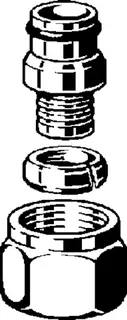 Viega Verschraubung Sanfix 2019 in 16mm Rotguss – Bild 3