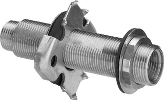 Viega Wanddurchführung Sanfix 2132.91 in G1/2 x G3/4 x 120mm Rotguss – Bild 2