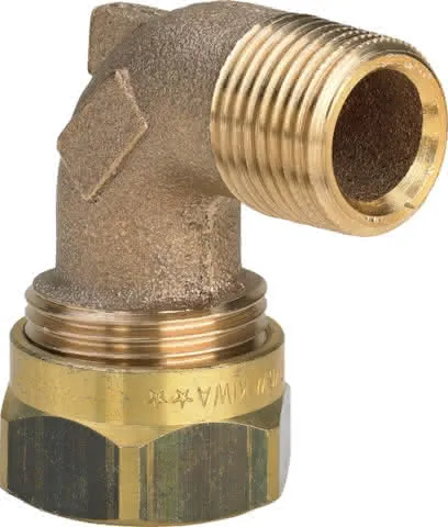 Viega Winkelverschraubung Sanfix 2014 in 16mm x R1/2 Rotguss