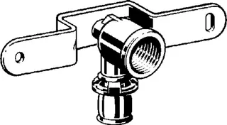 Viega Montageeinheit mit SC Sanfix P 2123 in 16mm x Rp1/2 Rotguss – Bild 3