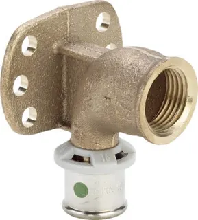 Viega Wandscheibe mit SC Sanfix P 2125.5 in 20mm x Rp1/2 Rotguss