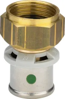 Viega Verschraubung mit SC Sanfix P 2163 in 20mm x G3/4 Rotguss
