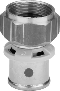 Viega Verschraubung mit SC Sanfix P 2163 in 32mm x G1 Rotguss – Bild 2