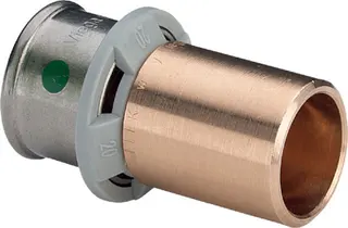 Viega Einsteckstück Sanfix P 2113 in 16 x 15mm Rotguss