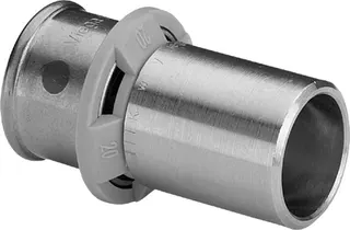 Viega Einsteckstück Sanfix P 2113 in 32 x 28mm Rotguss – Bild 2