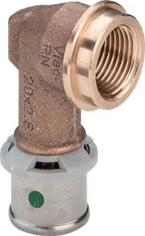 Viega Winkel mit SC Sanfix P 2114.11 in 20mm x Rp3/4 Rotguss