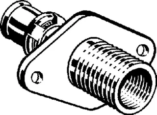 Viega Wanddurchführung mit SC Sanfix P 2132.3 in 16mm x Rp1/2 x 30mm Rotguss – Bild 3