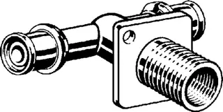 Viega Doppelwanddurchführung mit SC Sanfix P 2132.8 in 16mmxRp1/2x35mm Rg – Bild 3