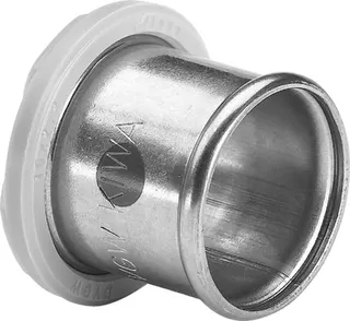 Viega Edelstahlpresshülse Sanfix 2119.91 in 32mm Edelstahl-Rostfrei – Bild 2