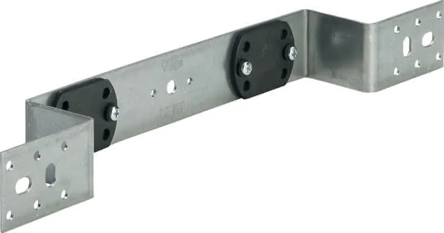 Viega Halterung 2021.7 in 370x230x40mm Stahl verzinkt