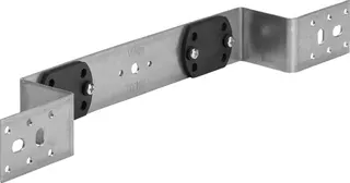 Viega Halterung 2021.7 in 370x230x40mm Stahl verzinkt – Bild 2