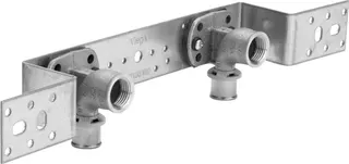 Viega Halterung 2021.71 in 370x230x40mm Stahl verzinkt – Bild 2