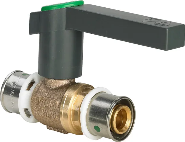 Viega Kugelhahn Sanfix P 2170 in 20mm Rotguss