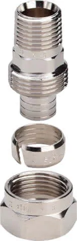 Viega Verschraubung 1021 in R1/2 x 17mm Messing