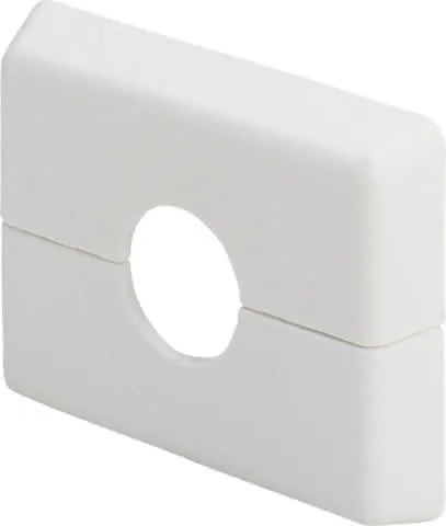 Viega Rosette 1079.5 in 60x45x10x15mm Kst. weiss RAL 9010