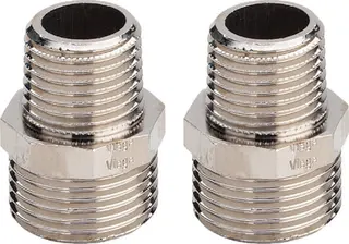 Viega Adaptersatz 1022.6 in G1/2 Messing vernickelt