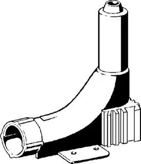 Viega Rohrführungsbogen 1072.3 in 14-16mm Kunststoff weiss RAL 9010 – Bild 3