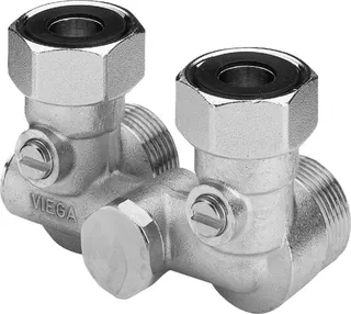 Viega VHK-Anschlussstück 1097.0 in G3/4 x 50mm Messing vernickelt – Bild 2
