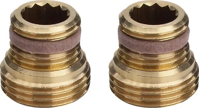 Viega Adapterset 1096.8 in R1/2 x G3/4 Messing