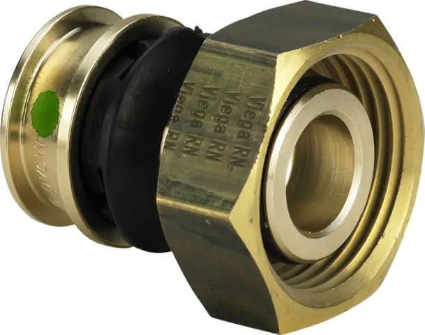 Viega Verschraubung mit SC Raxofix 5329 in 20mm Siliziumbronze