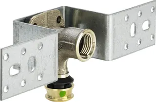 Viega Montageeinheit Raxofix 5323 in 16mm x Rp 1/2 Siliziumbronze