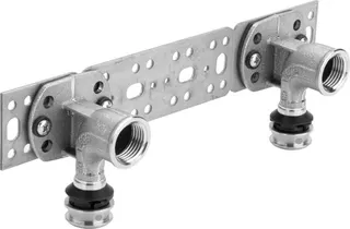 Viega Montageeinheit Raxofix 5321.61 in 16mmxRp1/2x80/100/150mm Sibr – Bild 2