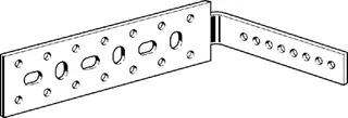 Viega Halterungs-Set Raxofix 5321.91 in 150x100x40mm Stahl verzinkt – Bild 3