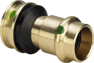 Viega Übergangsstück mit SC Raxofix 5313P in 16mm x 15mm Rotguss