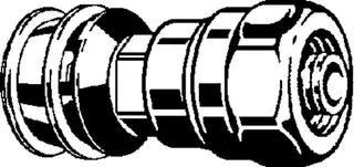 Viega Übergangsverschraubung Raxofix 5313.5 in 16mm Siliziumbronze – Bild 3