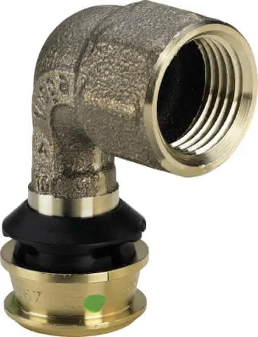 Viega Bogen mit SC Raxofix 5314.11 in 20mm x Rp3/4 Siliziumbronze