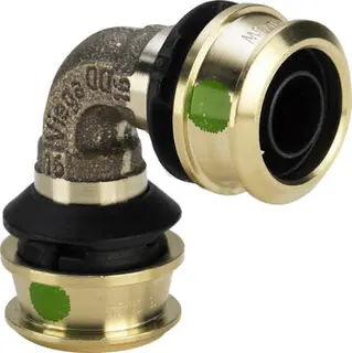 Viega Winkelkupplung mit SC Raxofix 5316 in 20mm Siliziumbronze 90 Grad