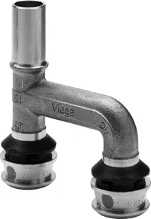 Viega Erweiterungsstück mit SC Raxofix 5326.32 in 15mm x 16mm Siliziumbronze – Bild 2
