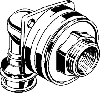 Viega Wanddurchführung mit SC Raxofix 5332.11 in 16mmxRp1/2xG3/4x35mm Sibr – Bild 3