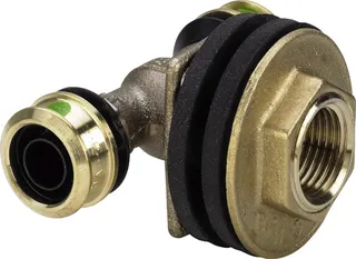 Viega Doppelwanddurchführung SC Raxofix 5332.81 in 16mmxRp1/2xG3/4x25mm Sibr