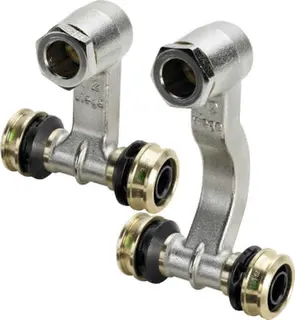 Viega Anschlussstück mit SC Raxofix 5373 in 16mm x G1/2 x 16mm Messing