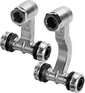 Viega Anschlussstück mit SC Raxofix 5373 in 16mm x G1/2 x 16mm Messing – Bild 2