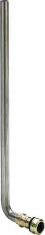 Viega Anschlussbogen mit SC Raxofix 5375.21P in 16mmx15mmx52mmx350mm Rotguss