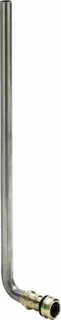 Viega Anschlussbogen mit SC Raxofix 5375.21P in 16mmx15mmx52mmx350mm Rotguss