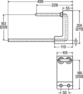 Viega Heizkörperanschlussblock Raxofix 5397.6 in 180mm Kunststoff – Bild 4