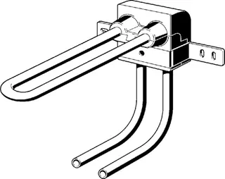 Viega Heizkörperanschlussblock Raxofix 5397.7 in 16mm Kunststoff grau – Bild 3
