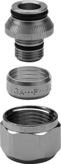 Viega Verschraubung Raxofix 5381.5 in 16mm x G3/4 Messing vernickelt – Bild 2