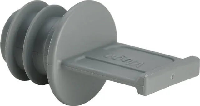 Viega Verschlussstopfen Raxofix 5359.1 in 32mm Kunststoff grau