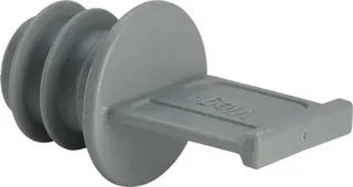 Viega Verschlussstopfen Raxofix 5359.1 in 16mm Kunststoff grau