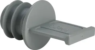 Viega Verschlussstopfen Raxofix 5359.1 in 25mm Kunststoff grau