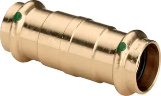 Viega Schiebemuffe mit SC Sanpress 2215.5 in 22mm Siliziumbronze