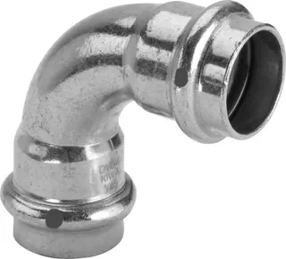 Viega Bogen 90 Grad mit SC Profipress 2416 in 28mm Kupfer – Bild 2