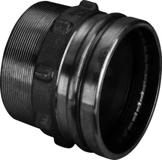 Viega Übergangsstück Sanpress XL 2211XL in 88,9mm x R3AG Rotguss – Bild 2