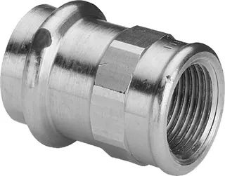 Viega Übergangsstück mit SC Sanpress 2212 in 22mm x Rp1IG Siliziumbronze – Bild 2
