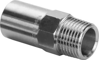 Viega Einsteckstück Sanpress 2211.1 in 15mm x R1/2 Siliziumbronze – Bild 2