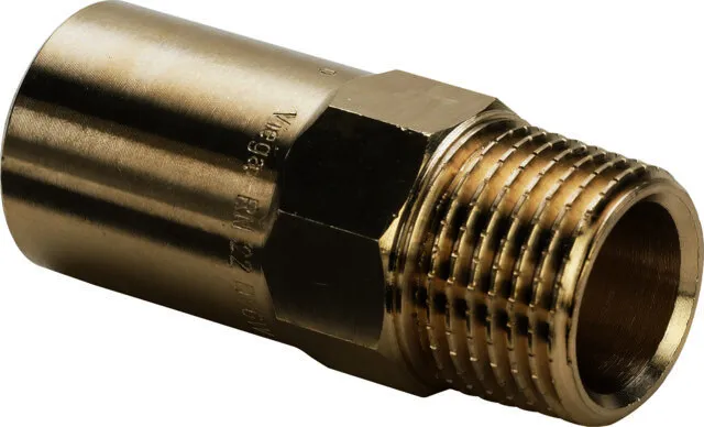 Viega Einsteckstück Sanpress 2211.1 in 18mm x R3/4 Siliziumbronze